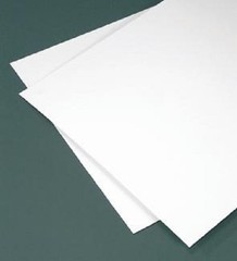 Polyethylene HDPE Plastic Sheet – 0.060″ Thick – White – 23.88″ x 48″
