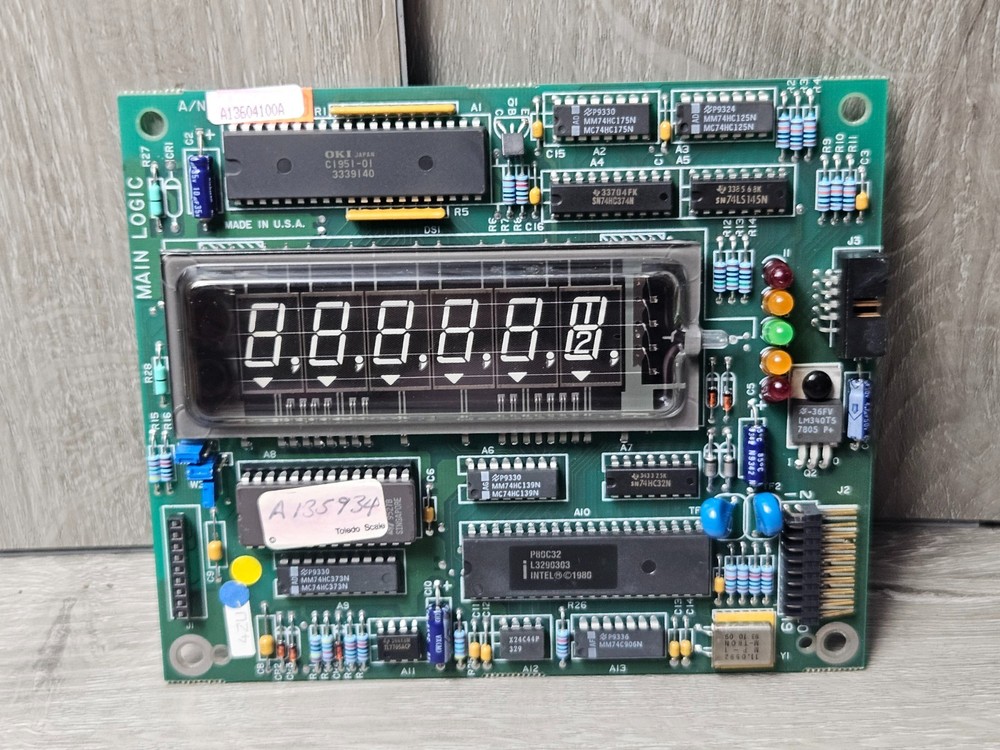 Mettler Toledo Main Logic – A/N A136041-00A P/N A12007800A