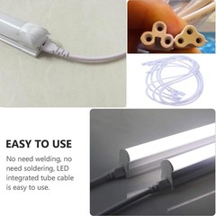 5FT T5 T8 Tube Light Fixture LED Linkable Cord, Double end Connector Cable, P…