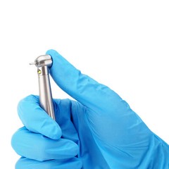 eLabPal 10Pcs Dental LED E-generator High Speed Handpiece Push Button 4H Turbine