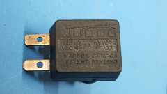 (4 PCs) Pushbutton Switch SPST ,40-2502-01, Judco, Panel Mount, 2A 14VDC, 125VAC