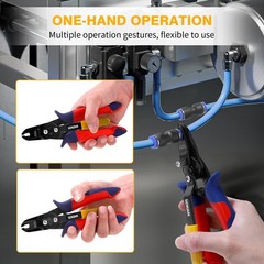 Air Line Removal Tool for 1/4”, 5/16” Push to Connect Fittings, Push-Fit Air …