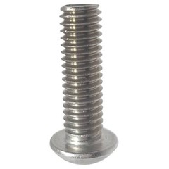 Qty 25 M8-1.25 x 16MM Button Head Socket Cap Screws 304 Stainless Steel ISO 7380