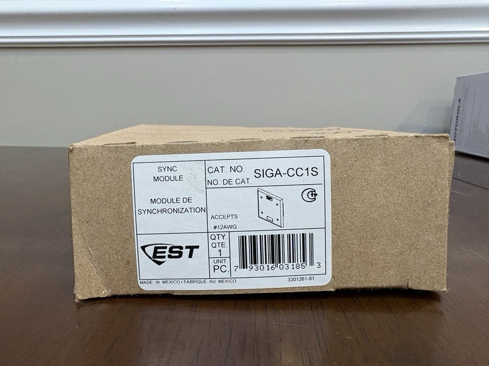 Edwards EST SIGA-PS Intelligent Photoelectric Smoke Detector