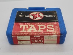 9x HANSON-WHITNEY M6x1 2SP HS MetricD-5 72257 9171PL Ground Precision Taps [GB4]