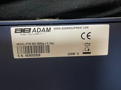 Adam Equipment PTM 500 Drum and Wheelchair Scale 1100lb