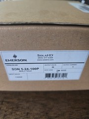 NEW GENUINE EMERSON SOLAHD SDN 5-24-100P POWER SUPPLY