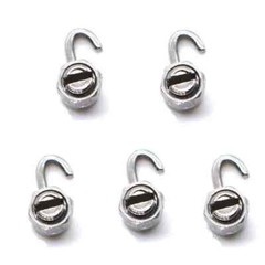 20 Pcs Dental Orthodontic Crimpable Hooks Stops Arch Wire Gurin Lock + Driver
