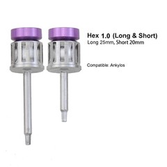Dental Implant Screwdriver Abutment Hand Driver Hex 1.2 3i Megagen Astra Zimmer