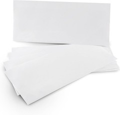 Security Self Seal Envelopes 500 Count White 4.125 x 9.5 Inches Paper Material