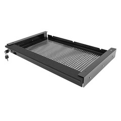 Under Desk Mounted Sliding Pull-out Drawer Drawer Storage Organizer Drawer W/Key