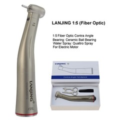 Dental LED 1:1 1:5 Contra Angle Straight Electric Handpiece 45° Surgical NSK Ti