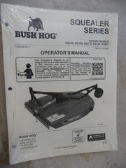 Bush Hog Manual Squealer SQ142/SQ148/SQ160/SQ172/SQ184/SQ84T Rotary Cutters