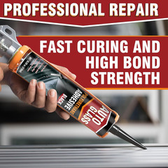 Polyurethane Windshield Sealant, Black Windshield Adhesive – High Viscosity, Fas