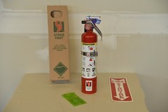 2.5 lb Fire Extinguisher ABC Dry Chemical DOT Vehicle Marine Bracket w 2023 tag