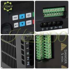3 HP 1 to 3 Phase Variable Frequency Drive Inverter 2.2 KW VFD 220 V