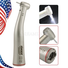 Fit NSK NL400 Dental Electric Motor + 1:5 Handpiece Fiber Optic Contra Angle