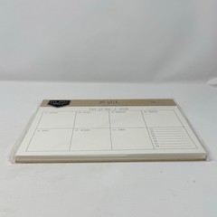Rae Dunn My Week Weekly Planner 17 Month Aug 2026-Dec 2027 Desk Pad Kraft Paper