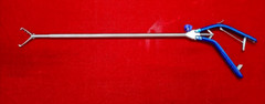 Laparoscopic Tenaculum 1×1 10mmx330mm Reusable High Quality Surgical Instruments