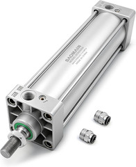 Pneumatic Air Cylinder SC 63 X 200, PT 3/8 Port, 2-1/2″ Bore, 7.87″ Stroke, Sing