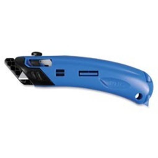 EZ4 Self-retractable Guraded Ambidextrous Safety Cutter- Blue-Black #PHCEZ4