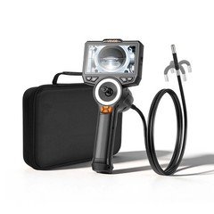 VEVOR Articulating Borescope Camera 4-Way 360° Articulated Endoscope 4.5″ Screen
