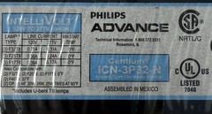 x10 ICN-3P32-N PHILIPS ADVANCE CENTRIUM IntelliVolt 120V-277V Electronic Ballast