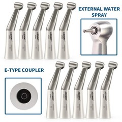 AZDENT Dental 1:1 Slow Low Speed Handpiece Contra Angle Push Button E-Type AZ001