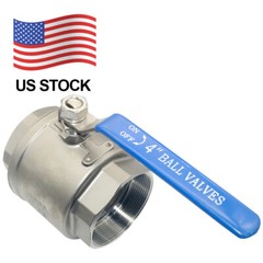 4″ inch Ball Valve 316 Stainless Steel NPT Full Port 1000 WOG for Water oil