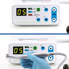 Dental LED Brushless Electric Micro Motor Surgical Internal Spray ISO E-type 2H