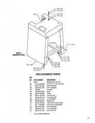 Delta Homecraft Wood Shaper 43-110, 43-120 & Others Op, Maint, Part Manual #1974
