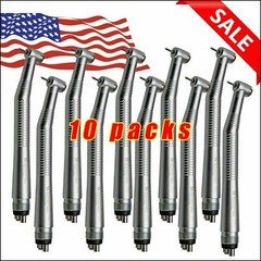 10 Pcs Seasky NSK PANA MAX Style Dental High Speed Turbine Handpiece 4Hole Y1BA4