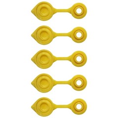 5 Yellow Vent Caps Gas Can Vents Heavy Duty – Fix Your Can-Easy Install 5 Gallon