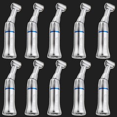 10Pcs Dental Low Speed Contra Angle Handpiece External Water Spray for NSK Style