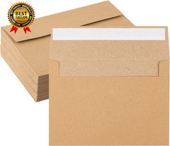 50 Pack Kraft Envelopes 4 X 6 Inch Brown Kraft Paper Envelopes for Invitat…