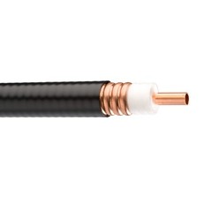 PER FOOT CommScope AVA5-50 7/8 inch Corrugated Copper Coaxial Cable Black
