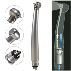 Dental 45 Degree Surgical High Speed Handpiece Push Button 2Hole /4Hole
