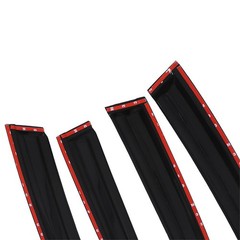 Window Visor Rain Guard Vent Shade 4pcs Kit for 2011-2015