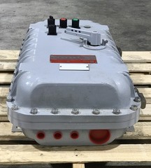 HOUSTON NEW EGS APPLETON AE3BB6S1SN-200 EXPLOSIONPROOF COMBO STARTER SIZE 3