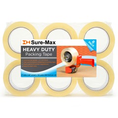2″ Heavy-Duty 2.7mil Clear Shipping Packing Moving Tape 120 yards/360′ ea
