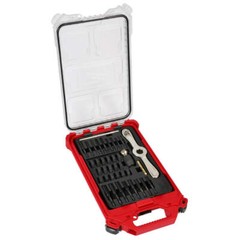 Milwaukee 49-22-5603 Metric Tap & Die PACKOUT Set w/ Hex-LOK Handle – 38 PC