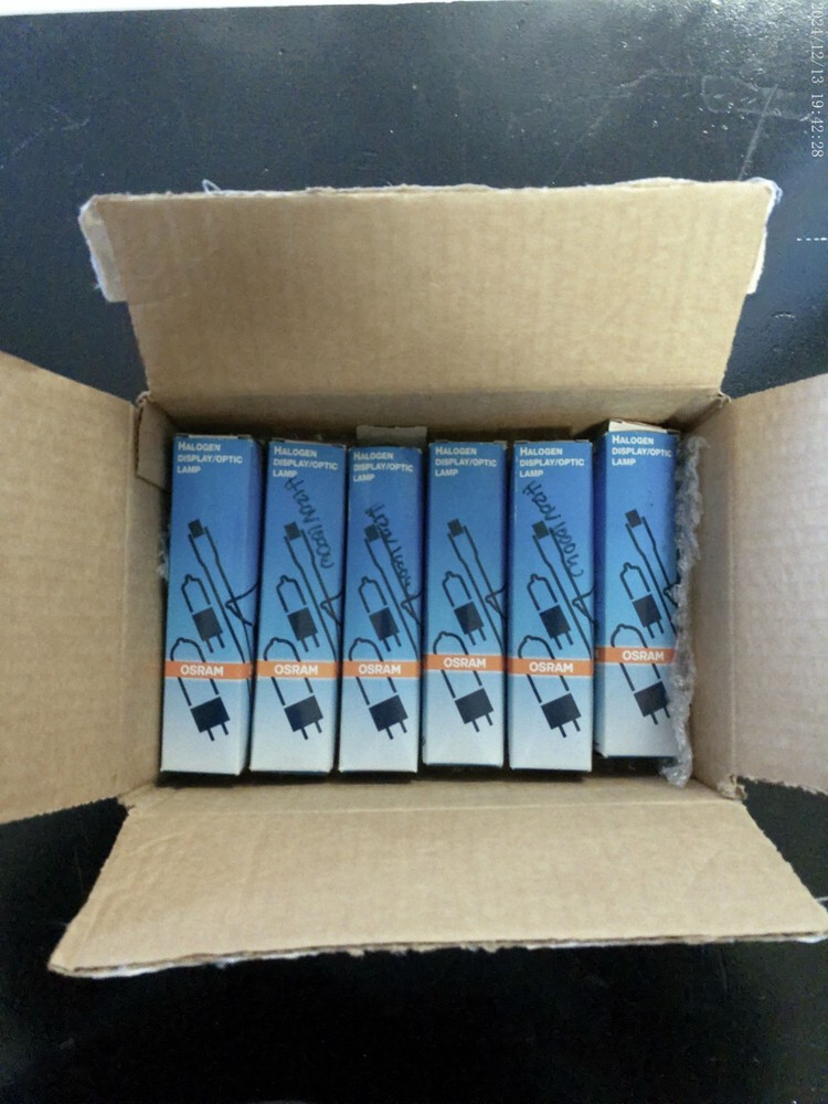 OSRAM FHM Halogen Bulb 1000W/120V 54532 [Set of 6] (MSRP) $10.20 – New, OS