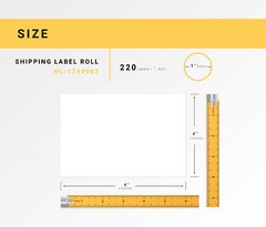 20 Rolls DYMO 4XL Direct Thermal Shipping Labels 4×6 1744907 Compatible 220/Roll
