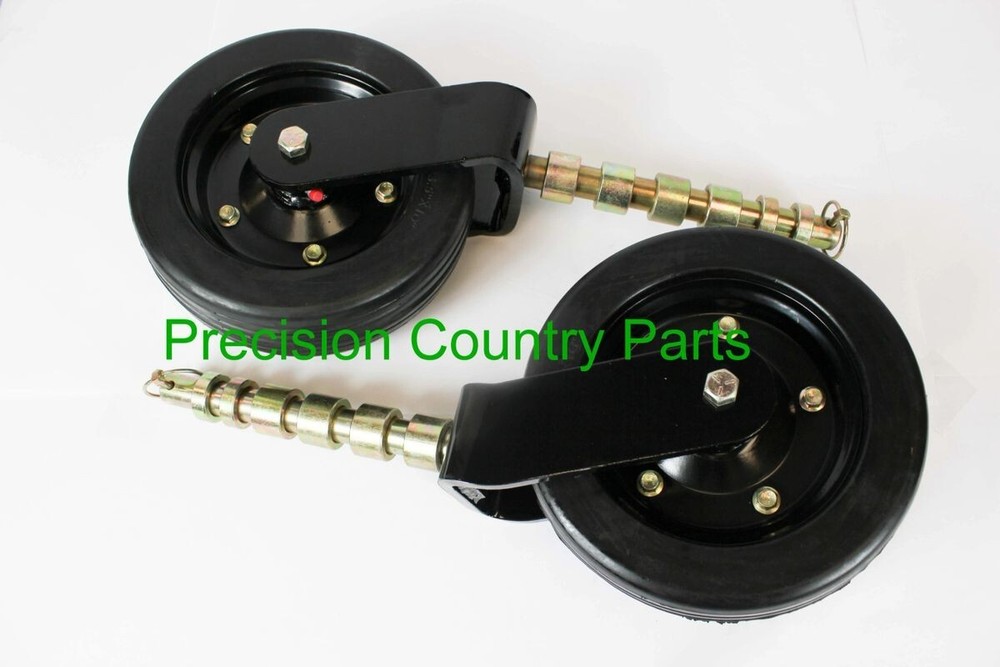 Bush Hog 10″ Solid Molded Finish Mower Wheel Assembly with Needle Bearings 2PK
