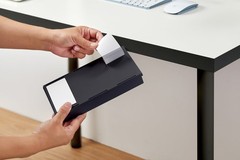 Konnect Under Desk Drawer Organization Self-Adhesive Organizer Under Desk