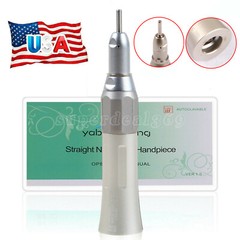 FX65 NSK Style Dental Slow Low Speed Straight Handpiece Nosecone 1:1 Fit NSK USA