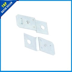 Pack of 5 Automotive 5mm Hole Diameter Silver Tone Relay Bracket Replacement