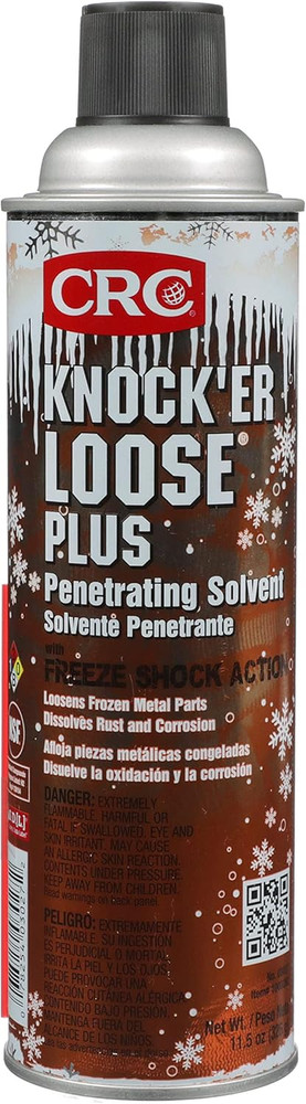 CRC 03027 KnockEr Loose Plus Penetrating Solvent (Net Weight:11.5 oz.) 20oz