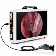Portable 3-in-1 Endoscopy Camera Full HD Monitor 100W LED Light ENT Laparoscopy