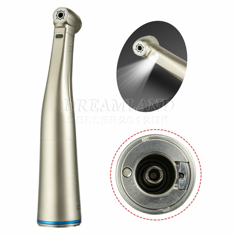 Dental 1:1 1:5 1:4.2 LED Contra Angle Increasing Handpiece Red Ring NSK Style CE